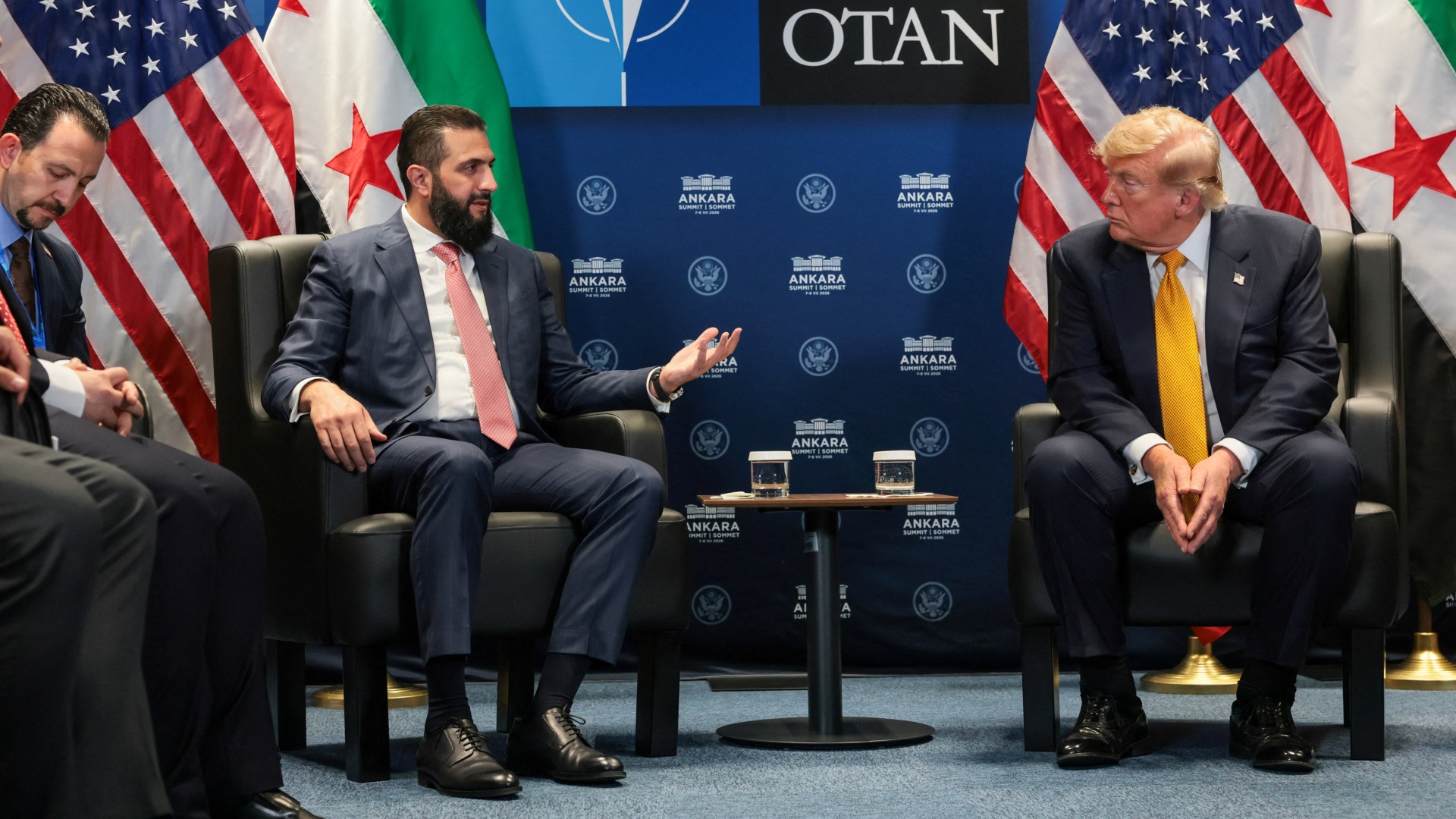 Trump lavishes praise on fantastic and highly respected Sharaa020 Trump lavishes praise on fantastic and highly respected Sharaa