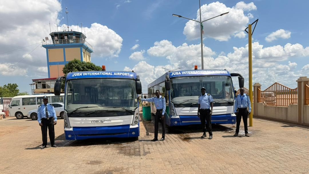 Juba International Airport introduces shuttle services with new buses020 Juba International Airport introduces shuttle services with new buses