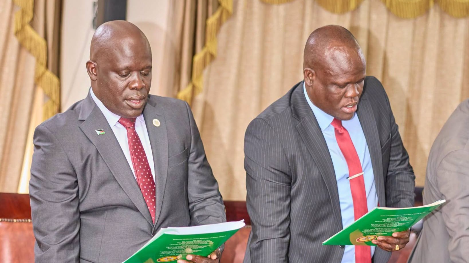 Kiir swears in national security spokesman appointed to media regulatory board