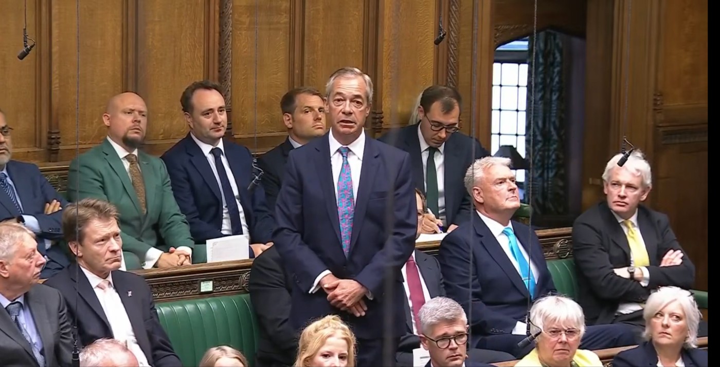 Starmer accuses Farage of inciting rage in wake of Southampton riot020 Starmer accuses Farage of inciting rage in wake of Southampton riot