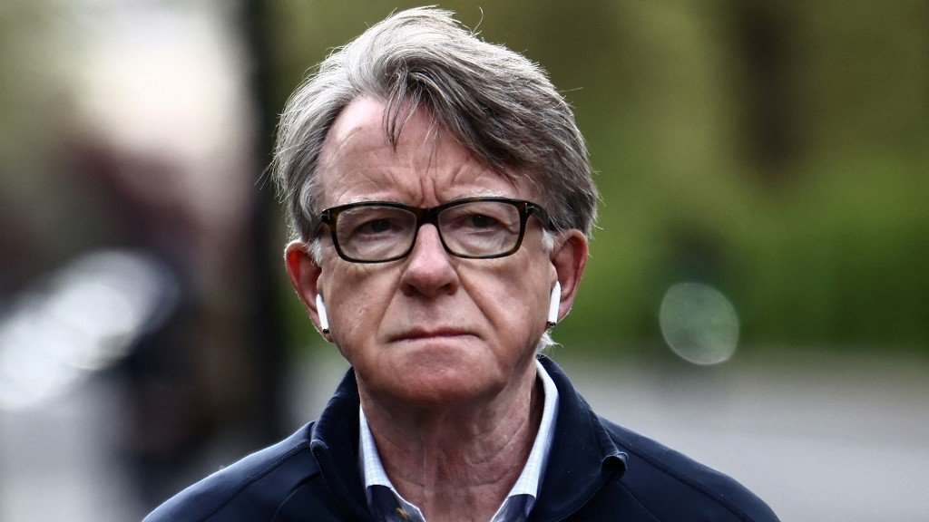 Mandelson called Wes Streetings Israel criticism wild and hysterical