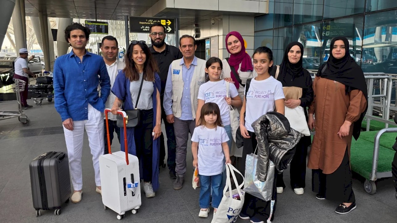First children from Gaza arrive in UK for medical treatment after 17month struggle020 First children from Gaza arrive in UK for medical treatment after 17month struggle