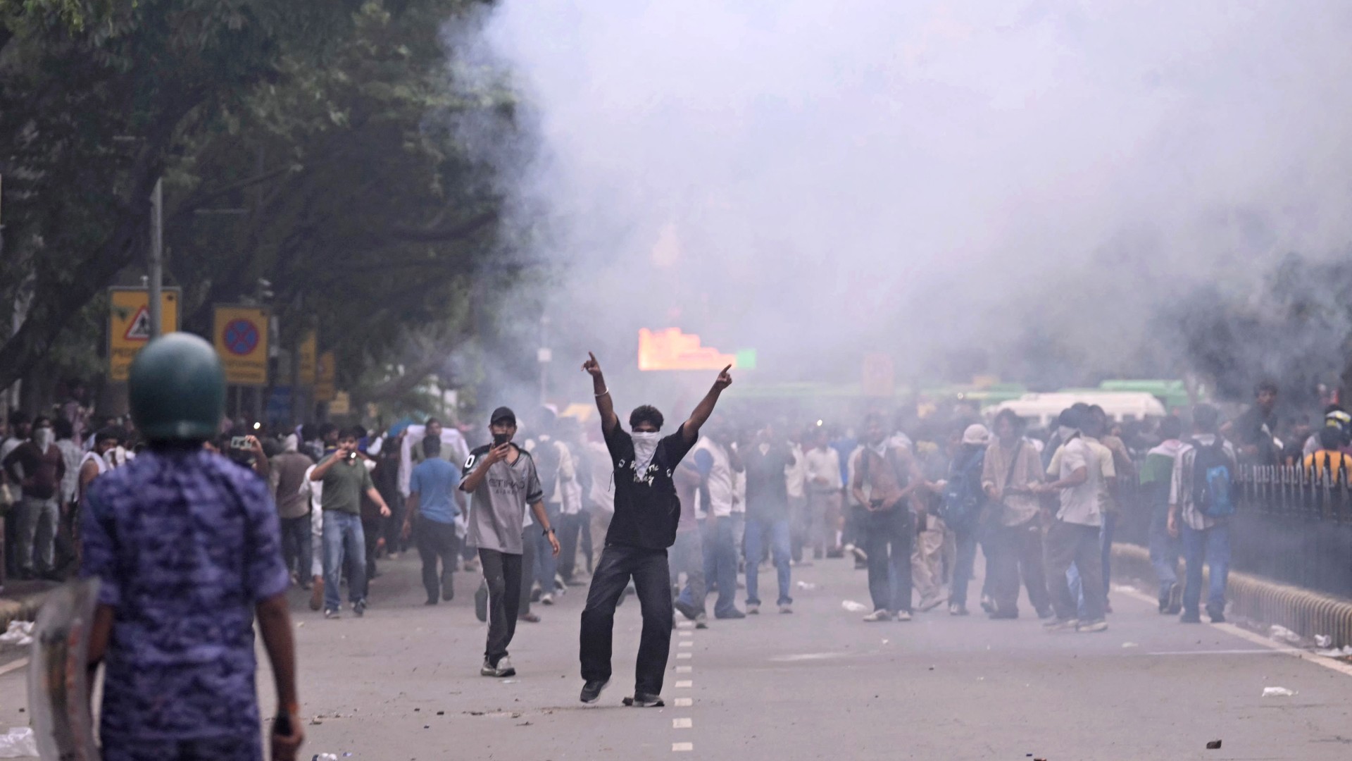 After testing ground in Kashmir pellet guns used on student protesters in Indias capital020 After testing ground in Kashmir pellet guns used on student protesters in Indias capital