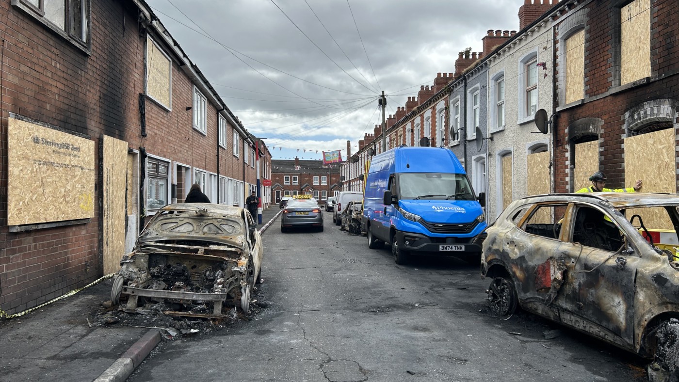 In Belfast ancient grudges and new furies leave a city burned