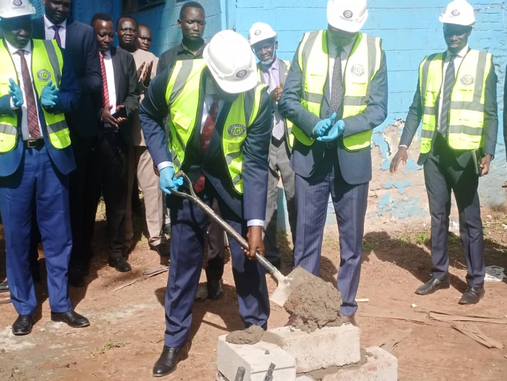 Foundation stone laid for 5M warehouse in South Sudan020 Foundation stone laid for 5M warehouse in South Sudan