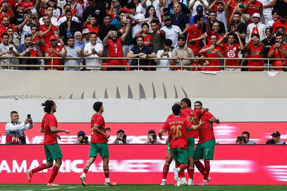 Saibari Nets Double as Morocco Hit Four in World Cup Warmup020 Saibari Nets Double as Morocco Hit Four in World Cup Warmup