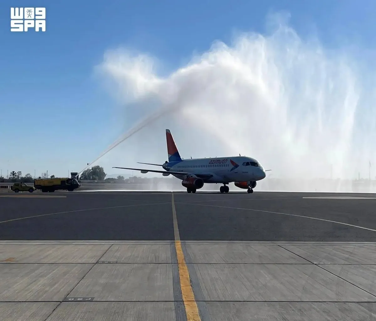 Prince Sultan bin Abdulaziz Intl Airport Welcomes First Seasonal Direct Flight from Russias Sochi