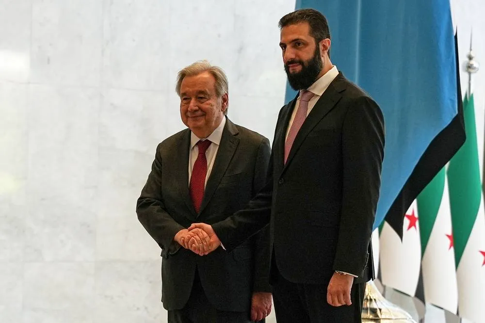 UN Chief Urges Immediate Removal of all Syria Sanctions