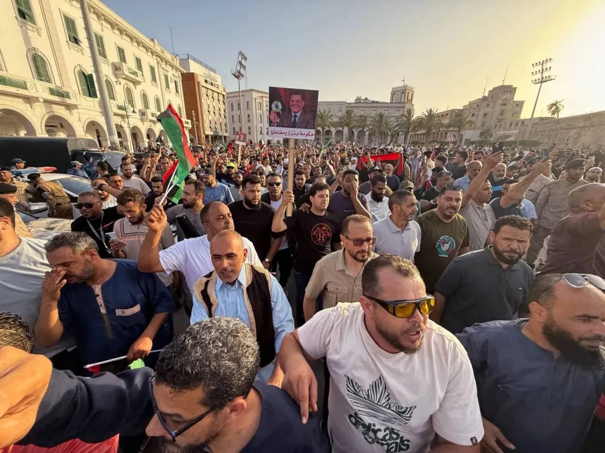 Protests Demanding Dbeibehs Resignation Tighten Pressure on Libyas Unity Government020 Protests Demanding Dbeibehs Resignation Tighten Pressure on Libyas Unity Government