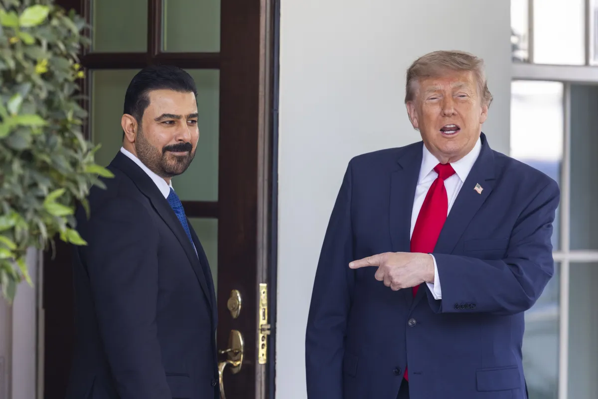 Trump Rolls Out the White House Welcome Mat for New Iraqi PM020 Trump Rolls Out the White House Welcome Mat for New Iraqi PM