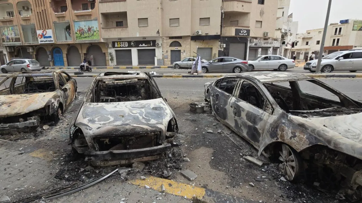 Fresh Gunbattles Rock Libya Capital after Brief Lull020 Fresh Gunbattles Rock Libya Capital after Brief Lull