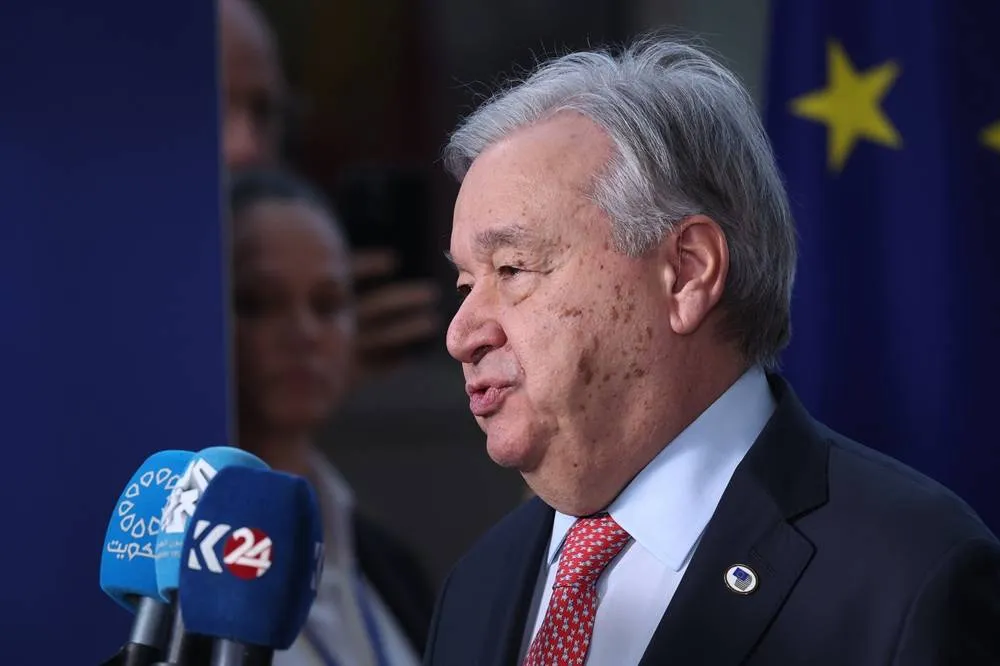 UN Says SecretaryGeneral Guterres will Visit Syria Later this Week020 UN Says SecretaryGeneral Guterres will Visit Syria Later this Week