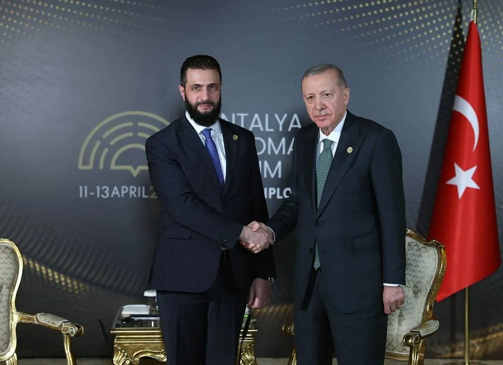 Türkiye to Seek Lifting of Syria Sanctions Erdogan Tells Sharaa