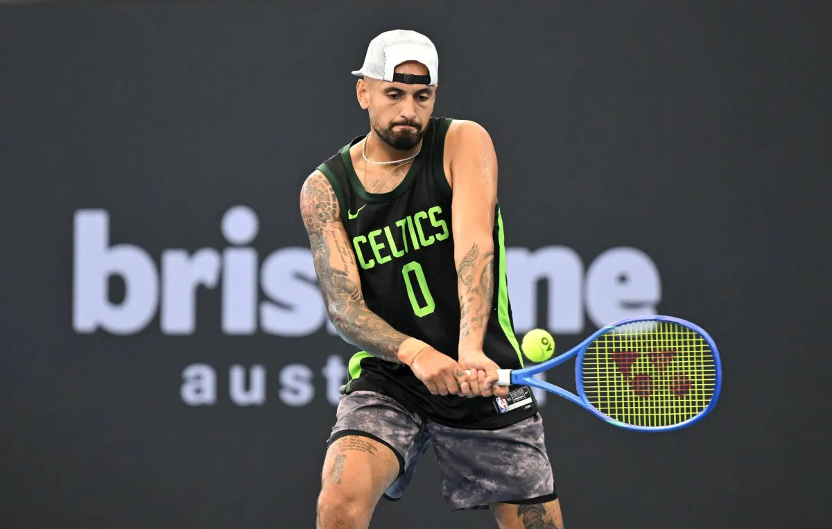 Chaotic Mess Kyrgios Determined to Enjoy Himself after Injuries020 Chaotic Mess Kyrgios Determined to Enjoy Himself after Injuries