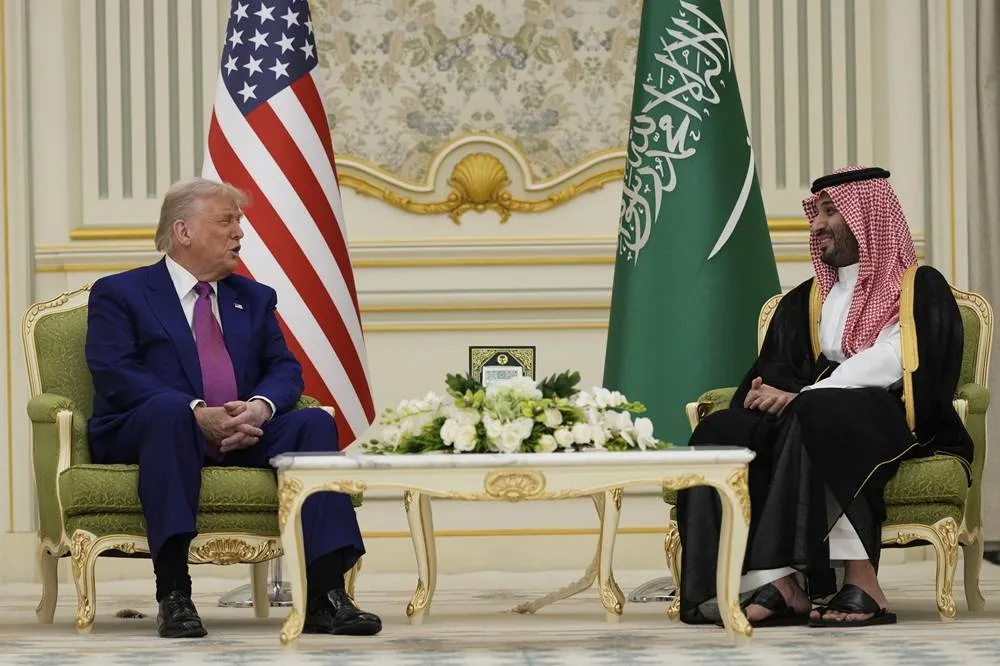 Saudi Arabia US Commit to Deeper Economic Ties with Energy Industry Deals as Trump Visits Riyadh020 Saudi Arabia US Commit to Deeper Economic Ties with Energy Industry Deals as Trump Visits Riyadh