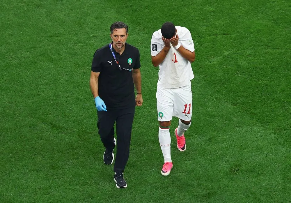 Moroccos Saibari Out of France World Cup QuarterFinal