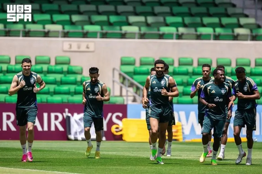 Saudi National Team Heads to Atlanta for World Cups Spain Match020 Saudi National Team Heads to Atlanta for World Cups Spain Match