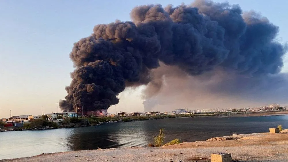 Drone Strike Targets Port Sudan Naval Base 020 Drone Strike Targets Port Sudan Naval Base