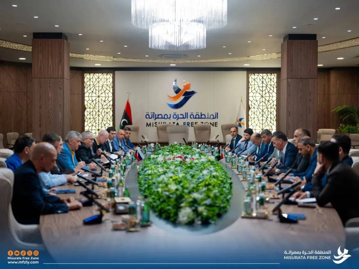 Russian Delegation Libyas GNA Discuss Investment Opportunities