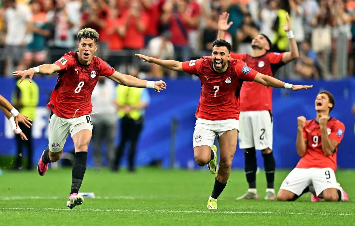 Egypt Top Australia on Penalty Kicks Advance to Round of 16
